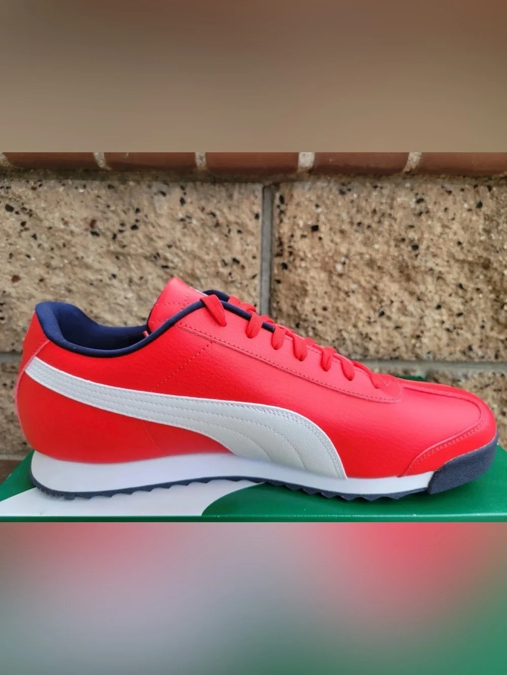 PUMA Roma Country Pack Shoes Men's Red Sneakers 389179 01 New Sz 10.5